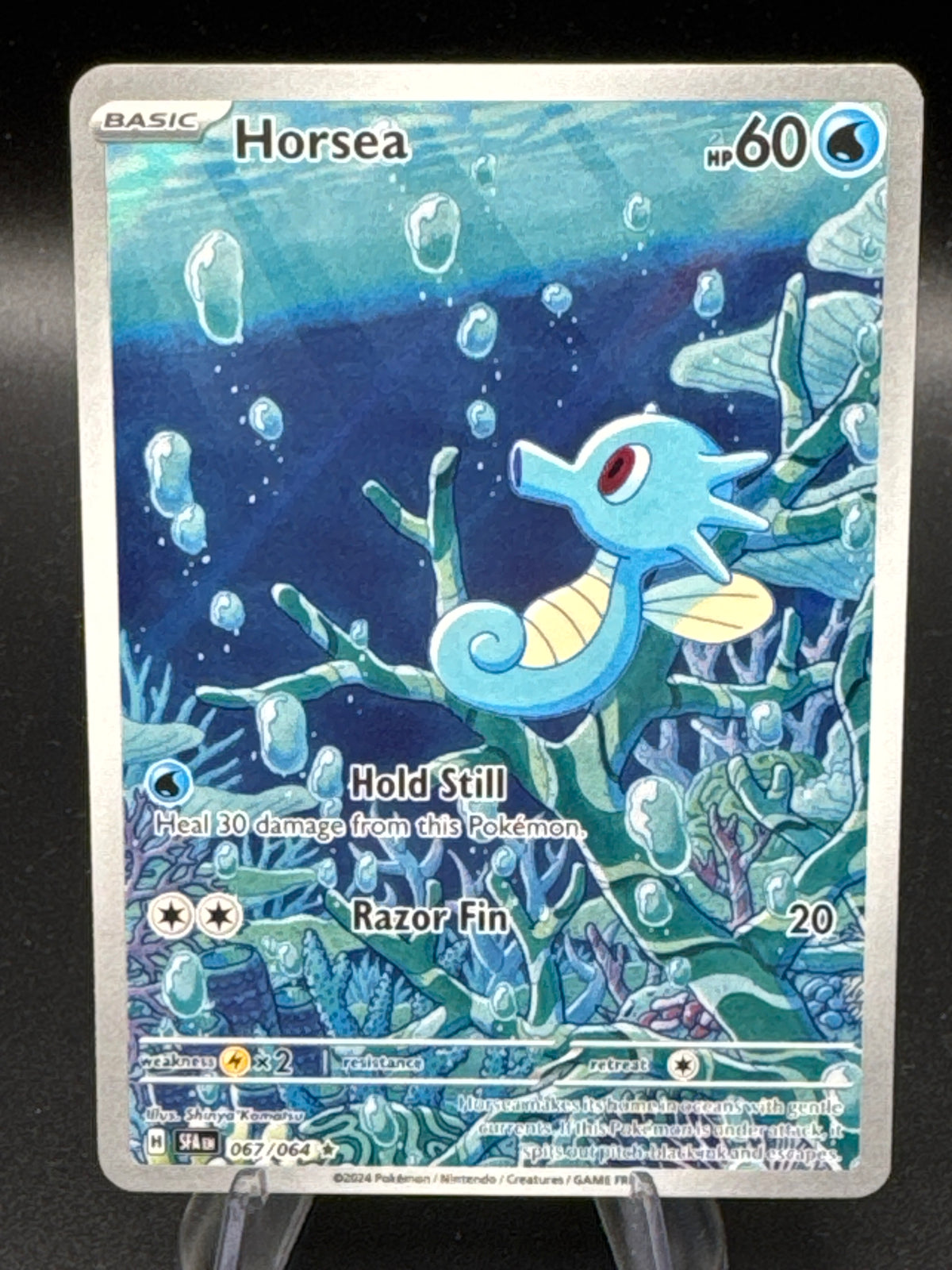 Pokémon TCG 2024 Horsea - 067/064 - S&V: Shrouded Fable