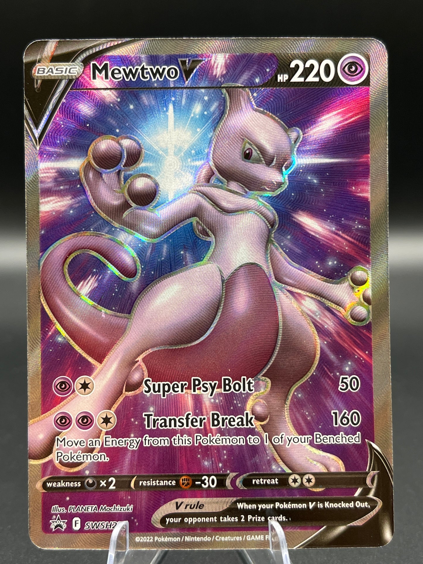 Pokémon TCG: 2022 Mewtwo V - SWSH229 - SWSH: Sword & Shield Promo