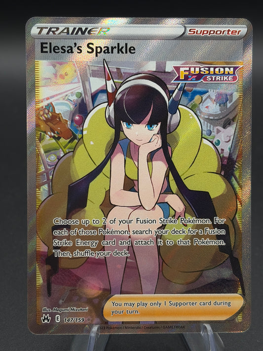 Pokémon TCG: 2023 Elesa's Sparkle (Full Art) - SWSH: Crown Zenith (CRZ)