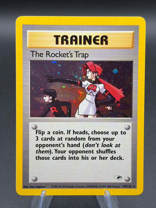 Pokémon TCG: 2000 The Rocket's Trap - 19/132 - Gym Heroes Holo