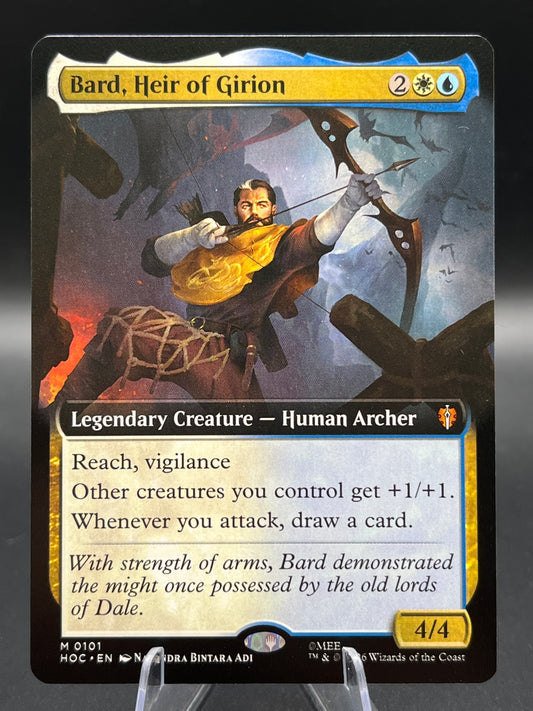 Magic The Gathering: Bard, Heir of Girion (Extended Art) - The Hobbit: Eternal-Legal