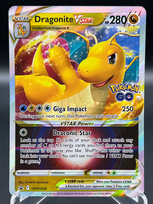 Pokémon TCG: 2022 Dragonite VSTAR SWSH236 - SWSH: Sword & Shield Promo Cards