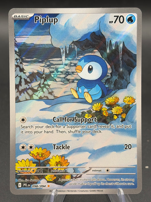 Pokémon TCG: 2025 Piplup - 098/094 - PFL: Phantasmal Flames