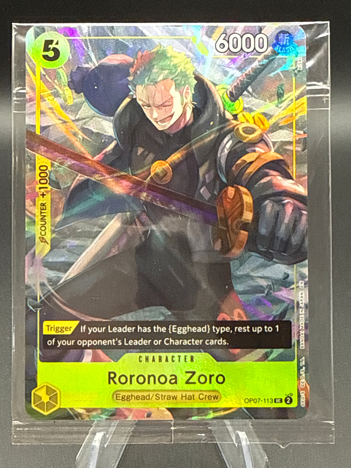 One Piece TCG: Roronoa Zoro (Illustration Box Vol.3) - One Piece Sealed Promo