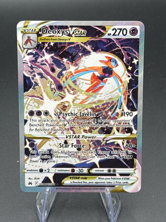 Pokémon TCG: 2023 Deoxys VSTAR - GG46/GG70 - SWSH: Crown Zenith Galarian Gallery