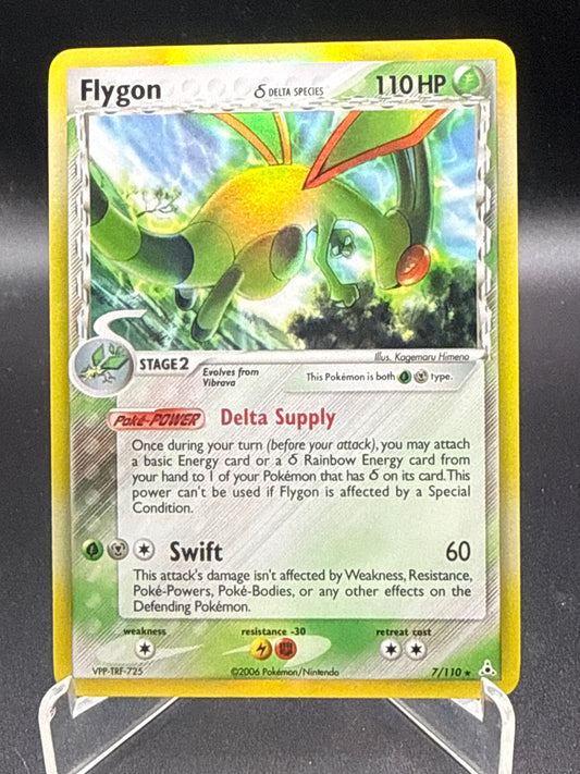 Pokémon TCG: 2006 Flygon Delta Species - 7/110 - Holon Phantoms (MP)