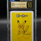 CGC Pristine 10 Pokémon TCG: 2019 Japanese Pikachu - Old Maid