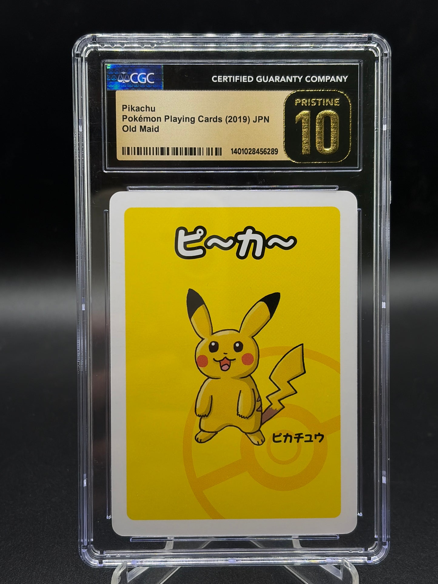 CGC Pristine 10 Pokémon TCG: 2019 Japanese Pikachu - Old Maid