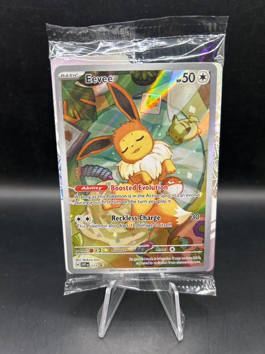 Pokémon TCG: 2024 Eevee SVP 173 S&V Prismatic Evolutions ETB Promo SEALED