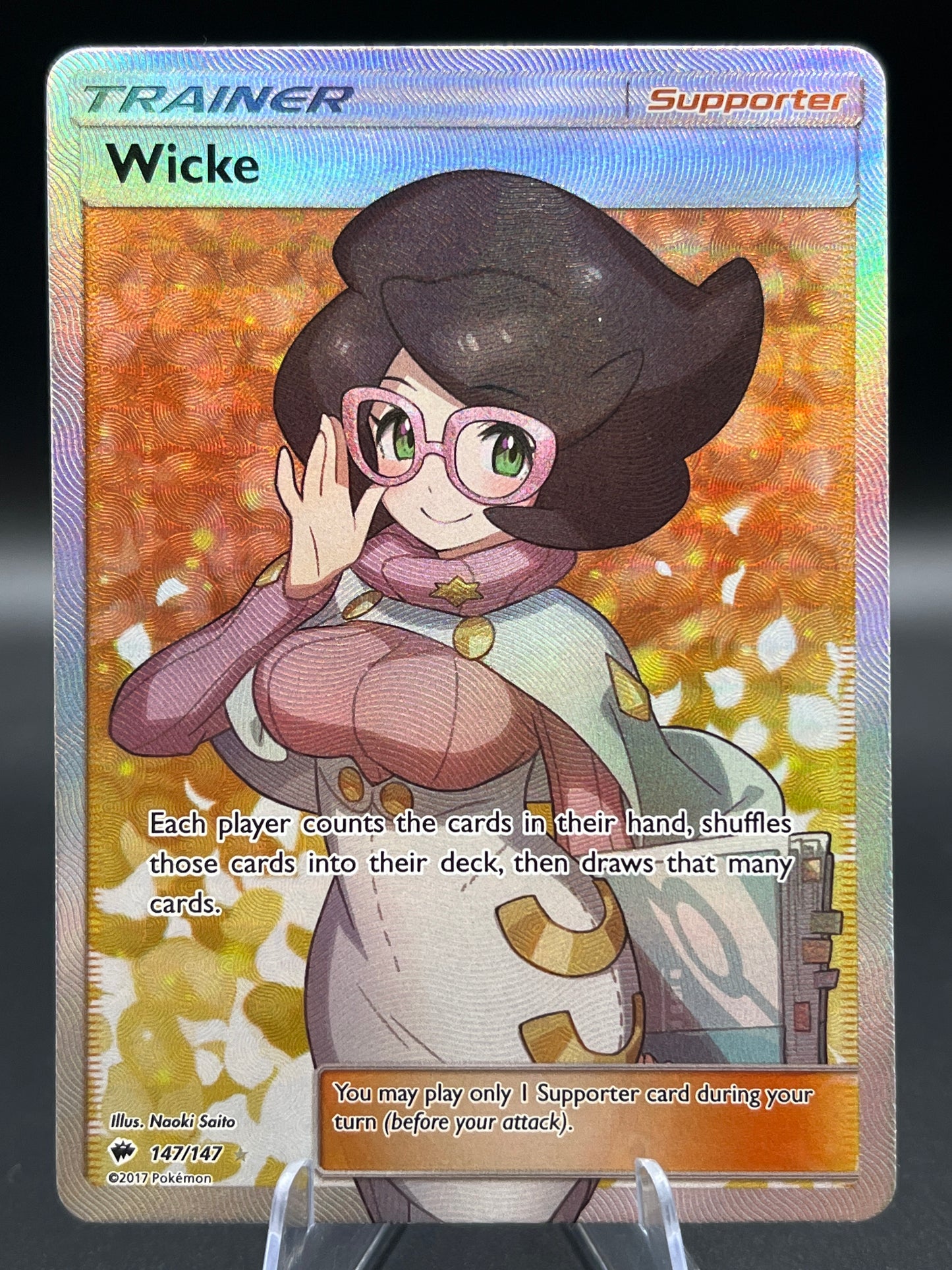Pokémon TCG: 2017 Wicke 147/147 SM: Burning Shadows
