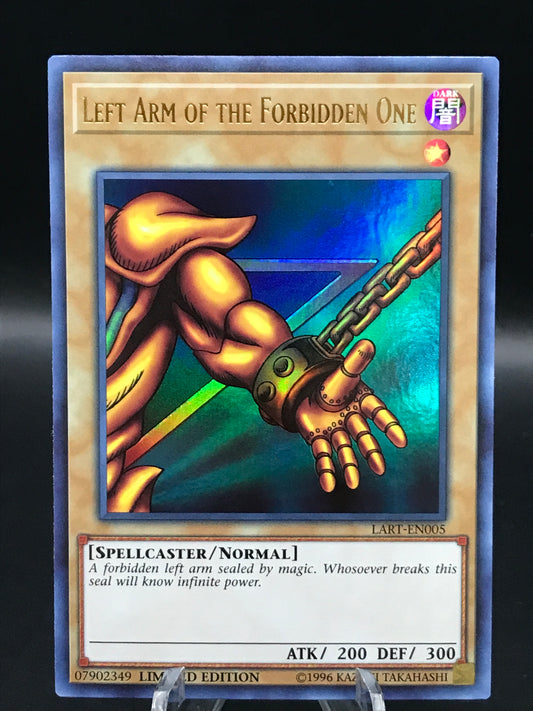 Yu-Gi-Oh! TCG Left Arm of the Forbidden One LART-EN005 The Lost Art Promoion