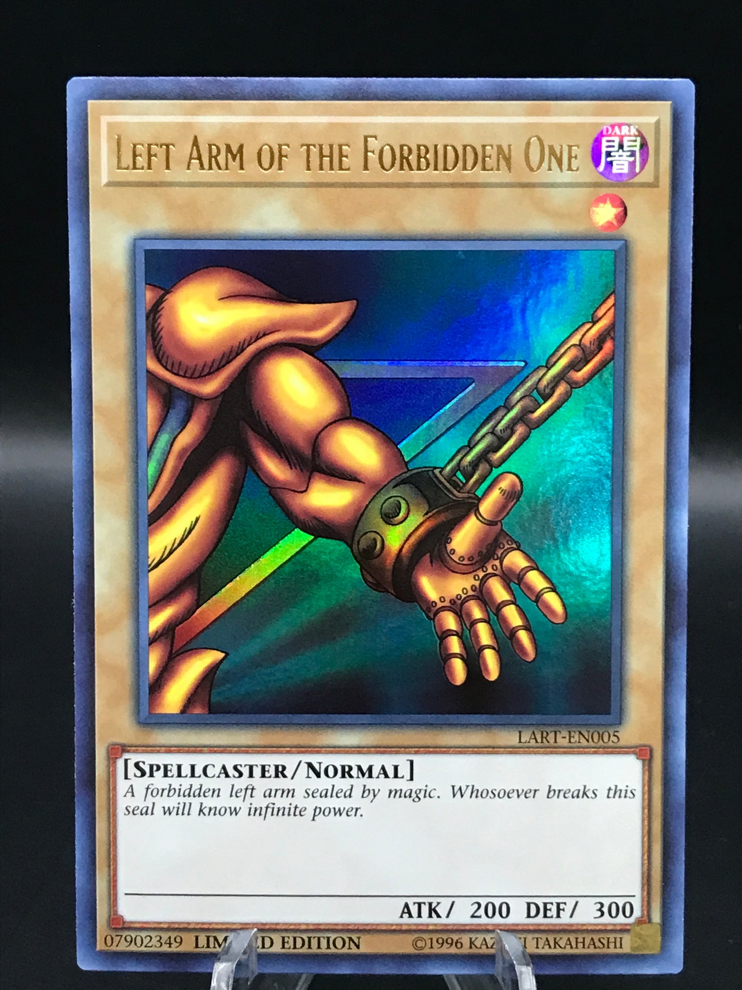 Yu-Gi-Oh! TCG Left Arm of the Forbidden One LART-EN005 The Lost Art Promoion