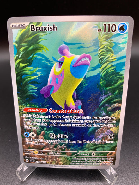 Pokémon TCG 2024 Bruxish - 200/191 S&V: Surging Sparks
