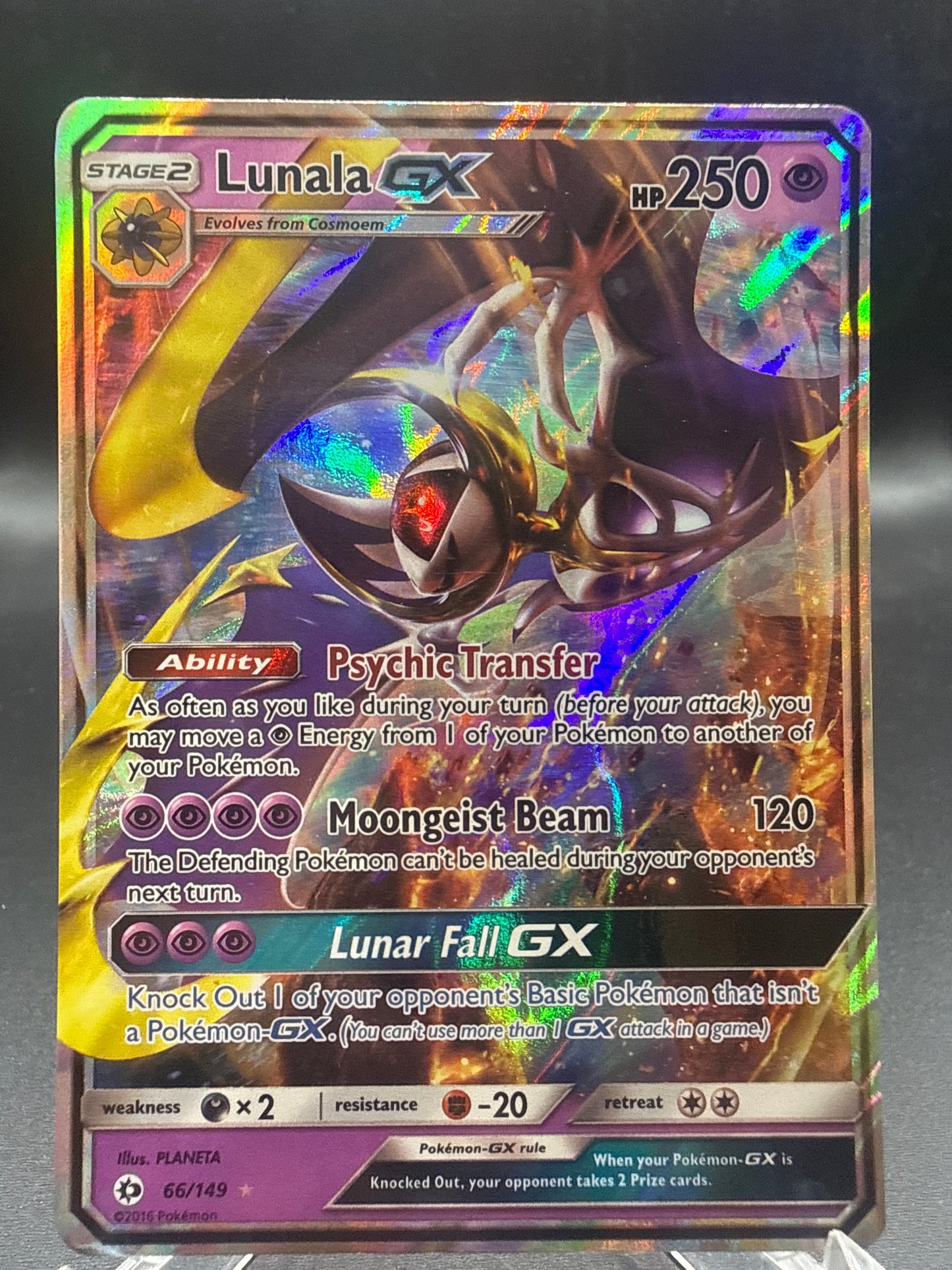 Pokémon TCG: 2016 Lunala GX 66/149 SM: Base Set