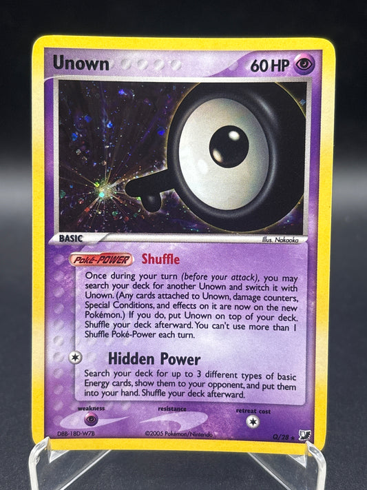 Pokémon TCG: 2005 Unown Q/28 Unseen Forces