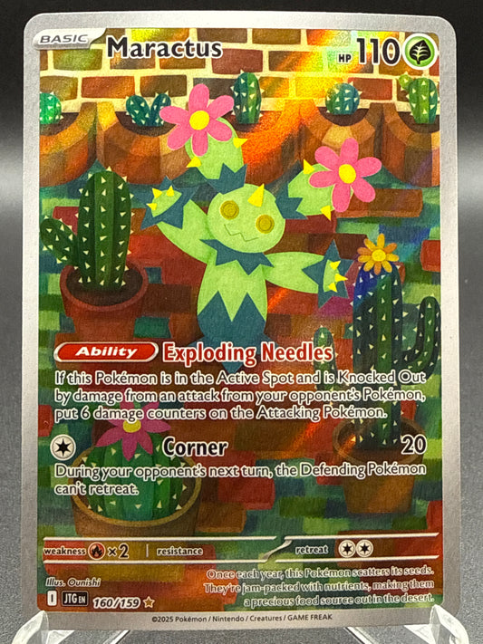 Pokémon TCG: 2025 Maractus - 160/159 - SV: Journey Together