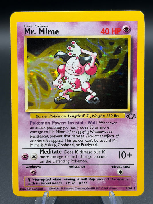 Pokémon TCG: Mr. Mime (6) - Jungle (JU) Unlimited LP