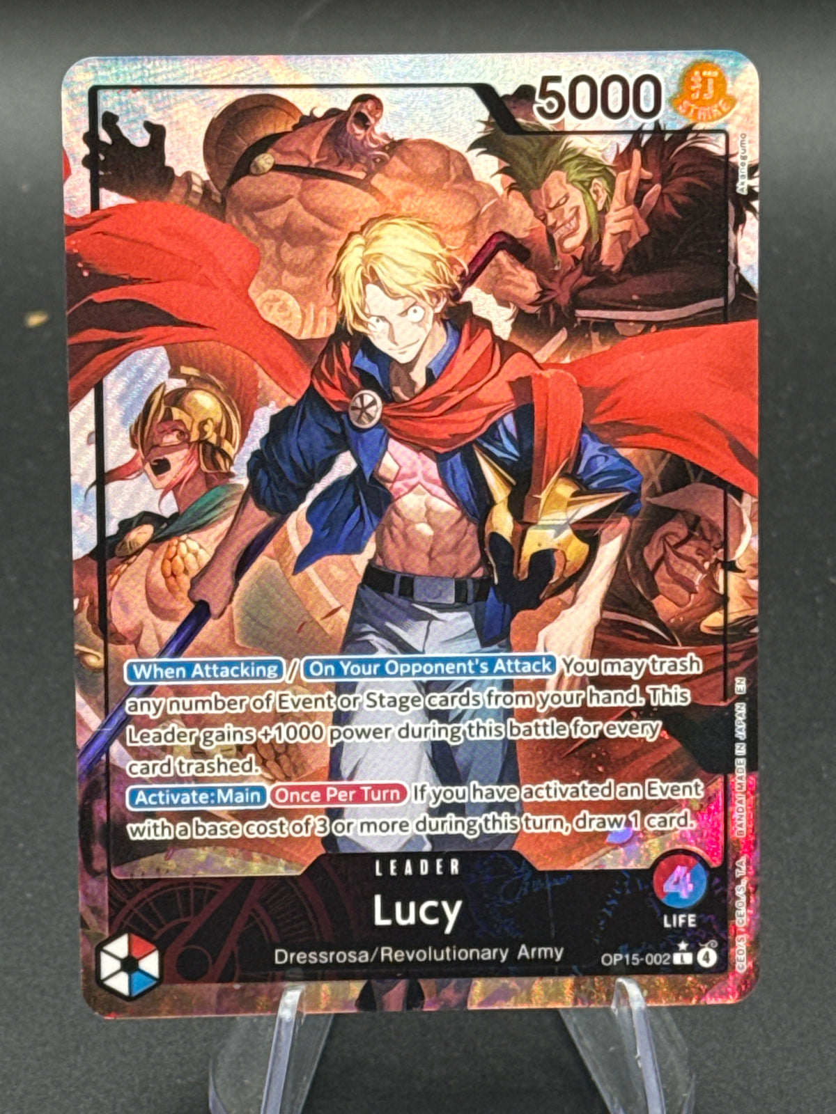 One Piece TCG: Lucy op15-002  - Adventure on Kami's Island