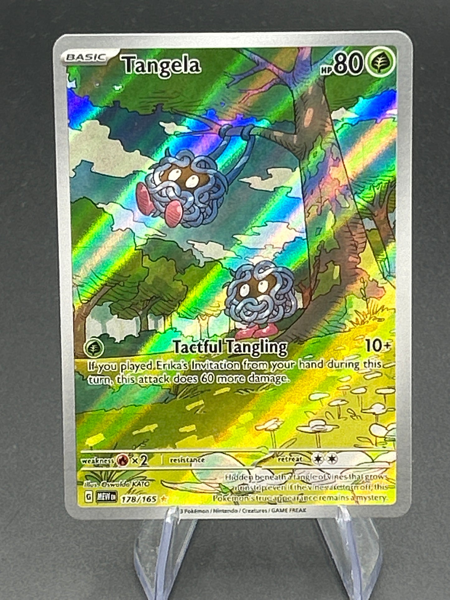 Pokémon TCG: 2023 Tangela 178/165 SV: Scarlet & Violet 151