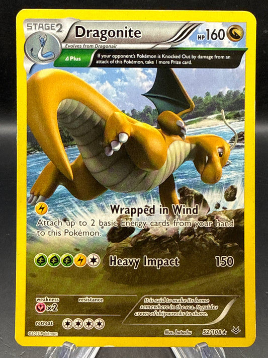 Pokémon TCG: 2015 Dragonite 52/108 XY: Roaring Skies