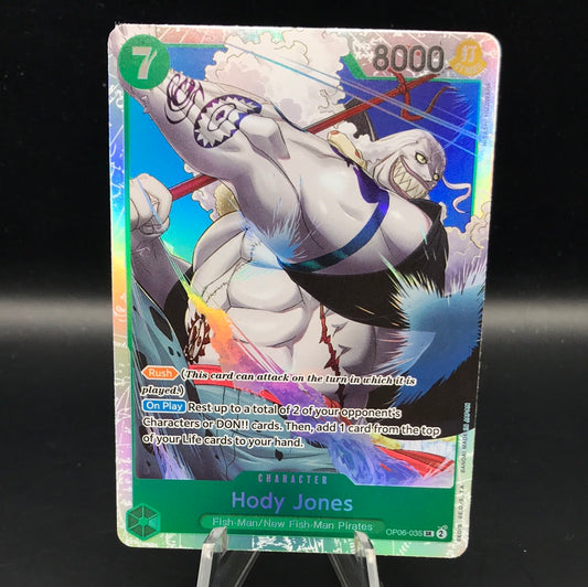 One Piece TCG: Hody Jones OP06-035 SR Wings of the Captain