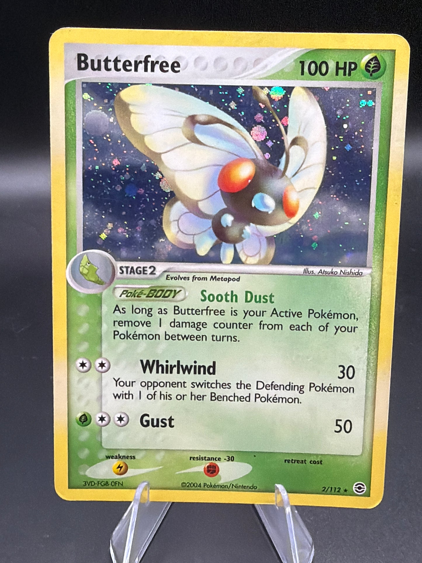 Pokémon TCG: 2004 Butterfree 2/112 FireRed & LeafGreen