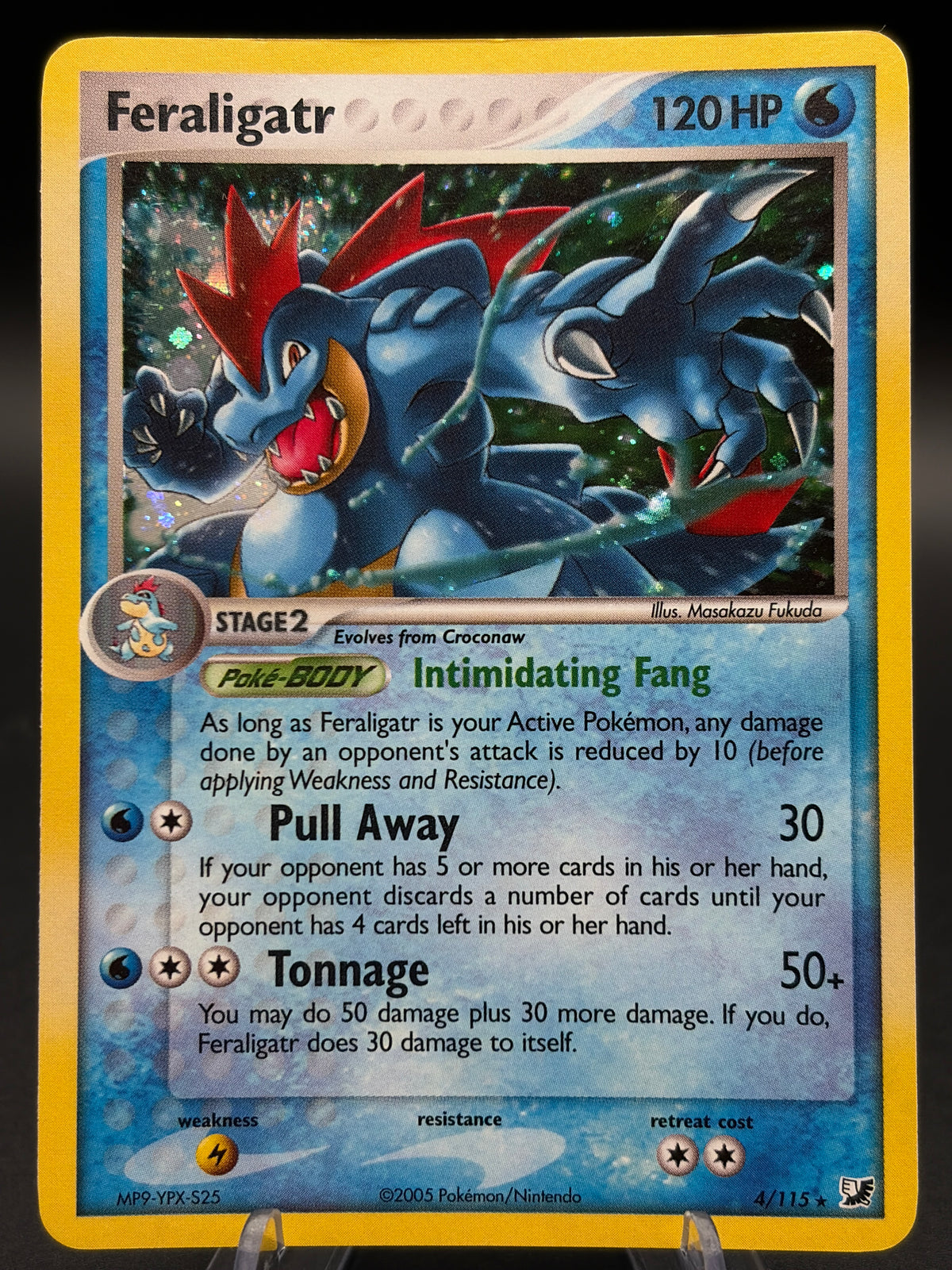 Pokémon TCG: 2005 Feraligatr - 4/115 - Deck Exclusives (PR)