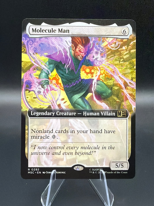 MTG TCG: 2026 Molecule Man (Extended Art) - 0292 - Commander: Marvel Super Heroes (MSC)
