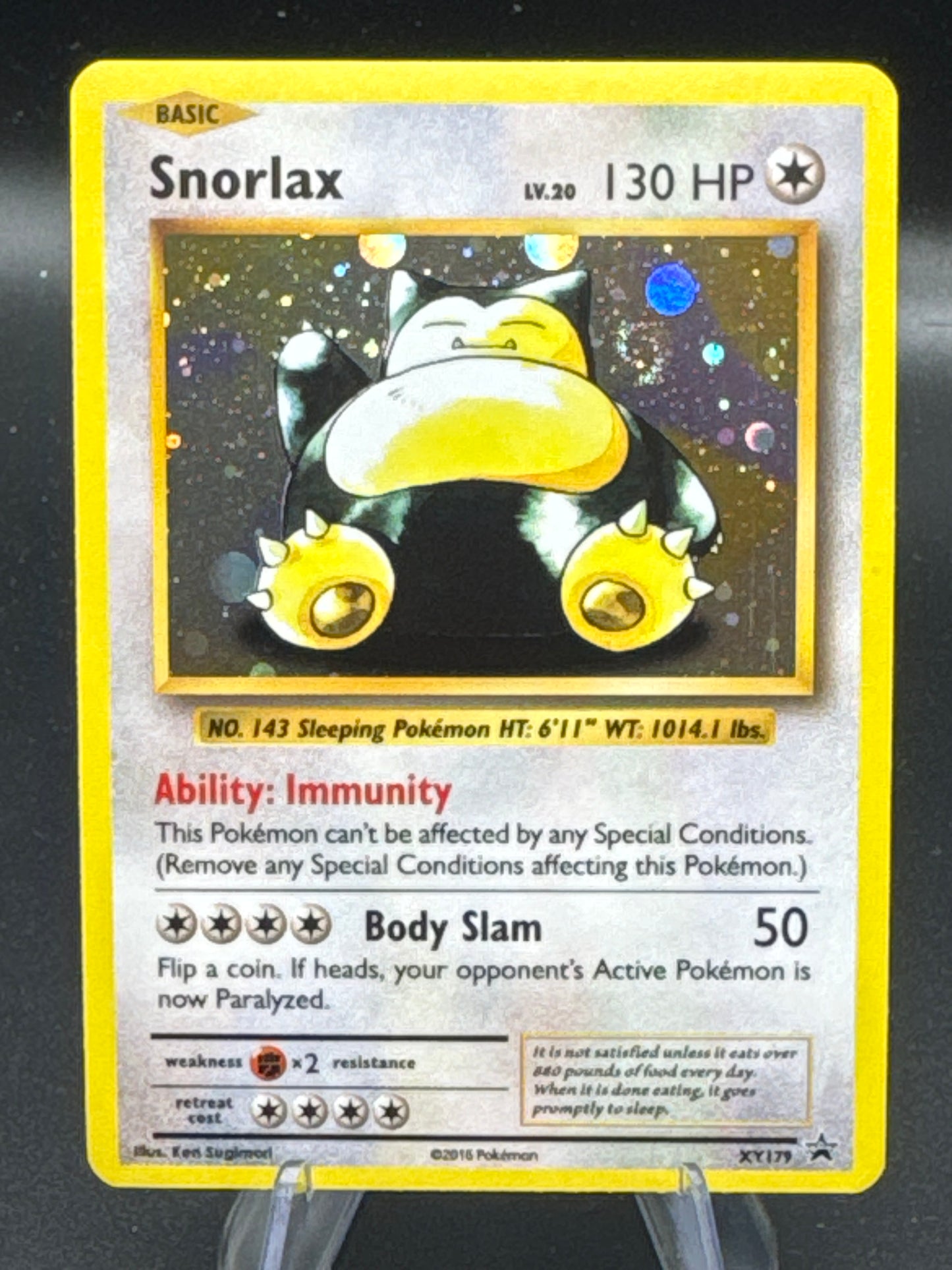 Pokémon TCG: 2016 Snorlax XY179 XY: Promos