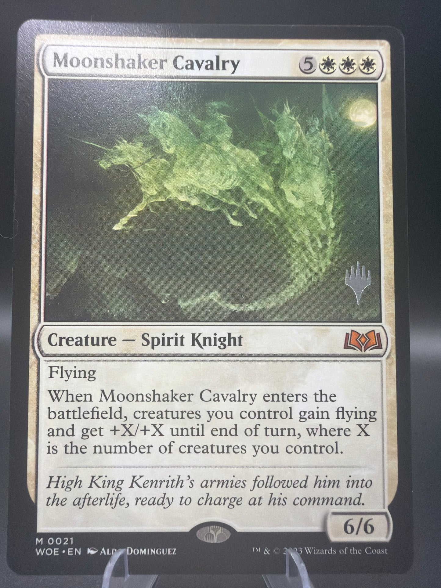 MTG TCG: 2023 Moonshaker Cavalry - Promo Pack: Wilds of Eldraine (PPWOE)