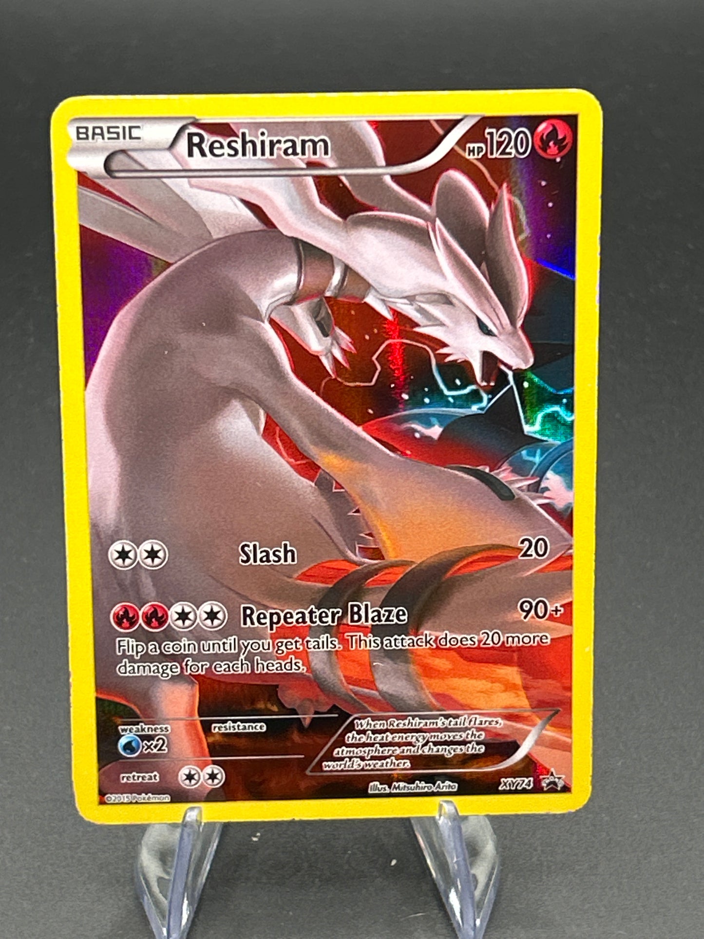 Pokémon TCG: 2015 Reshiram - XY74 - XY: Promos