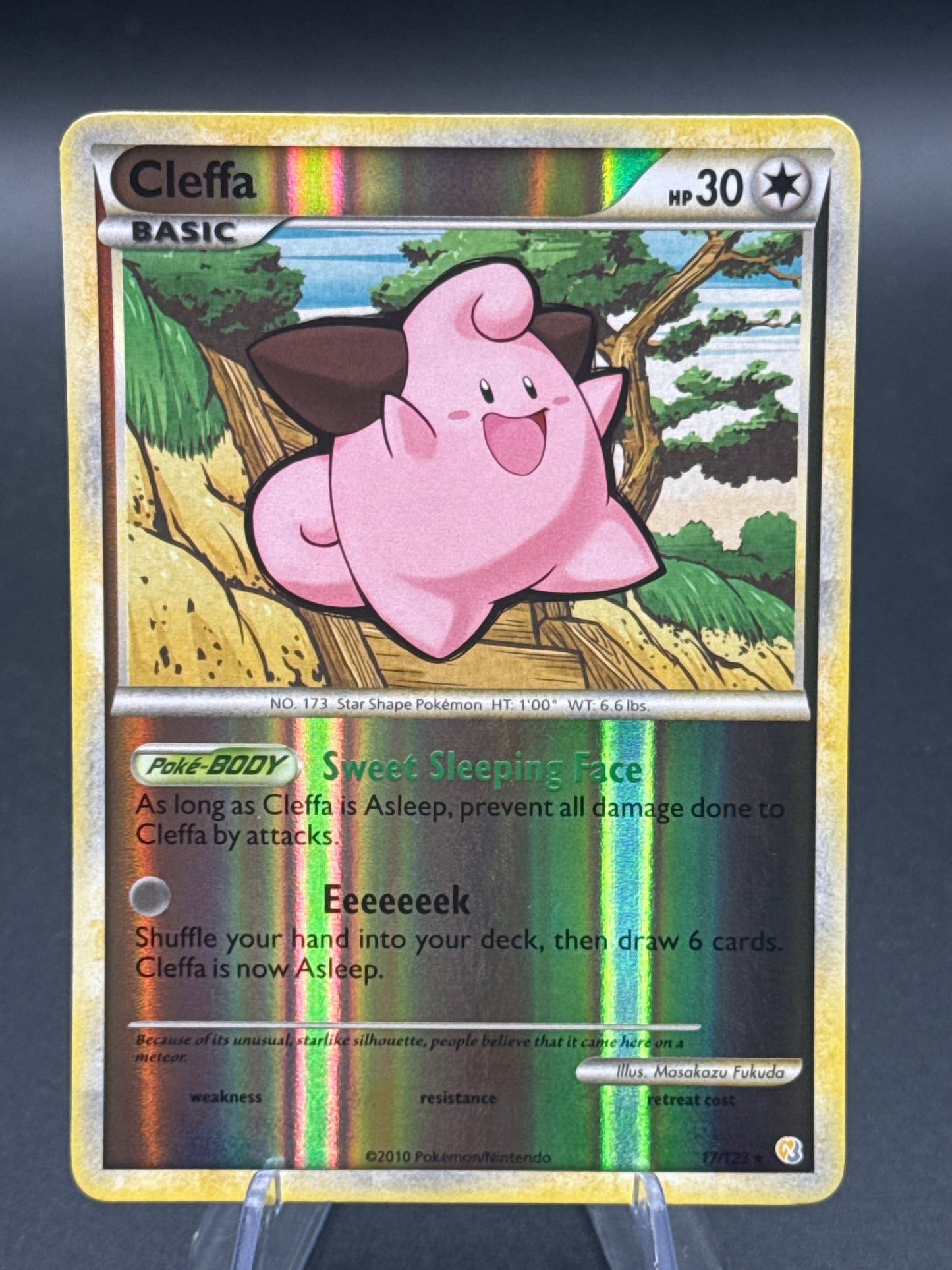 Pokémon TCG: 2010 Cleffa 17/123  - HeartGold SoulSilver