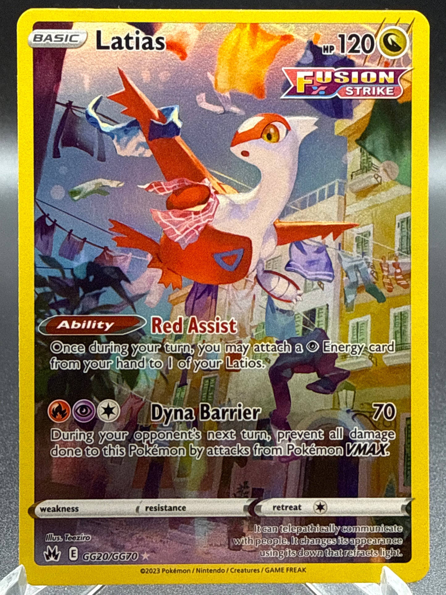 Pokémon TCG: 2023 Latias GG20/GG70 SWSH: Crown Zenith Galarian Gallery