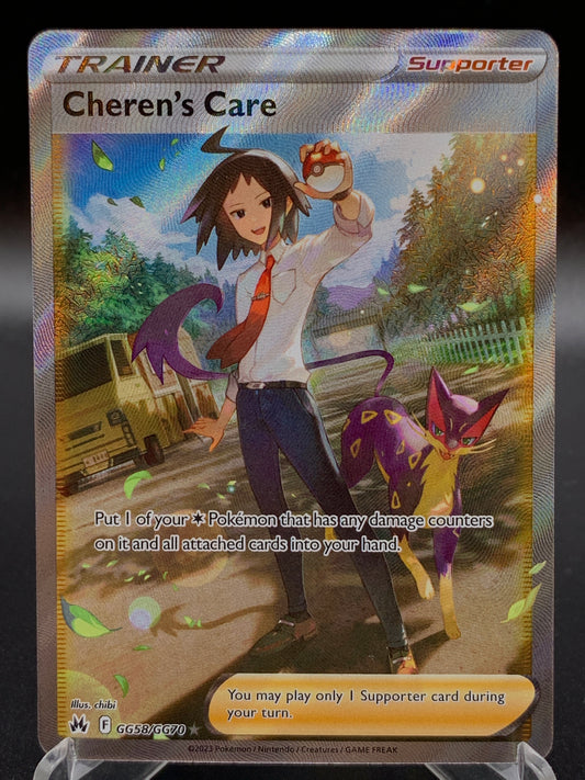 Pokémon TCG: 2023 Cheren's Care GG58/GG70 SWSH: Crown Zenith Galarian Gallery