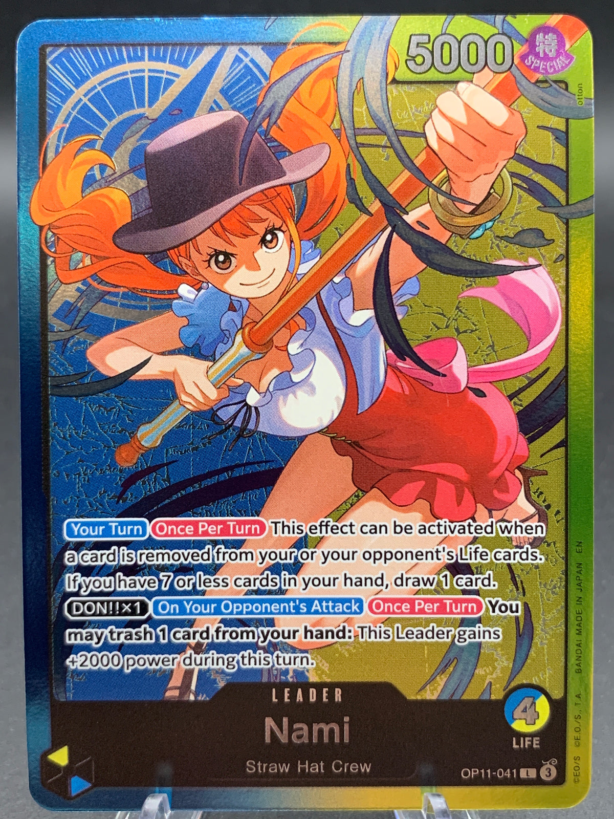 One Piece TCG: Nami - OP11-041 (Nami Deck) - Learn Together Deck Set (LT-01)