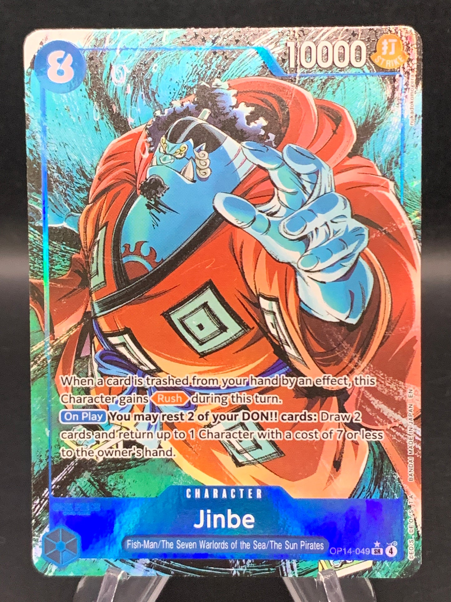 One Piece TCG: Jinbe - OP14-040 - The Azure Sea's Seven