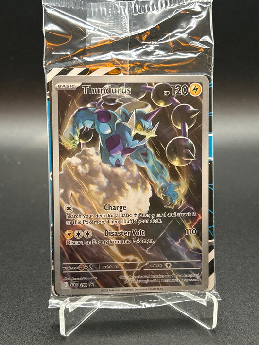 Pokémon TCG: 2025 Thundurus SVP 209 - SV: Black Bolt Promo Sealed
