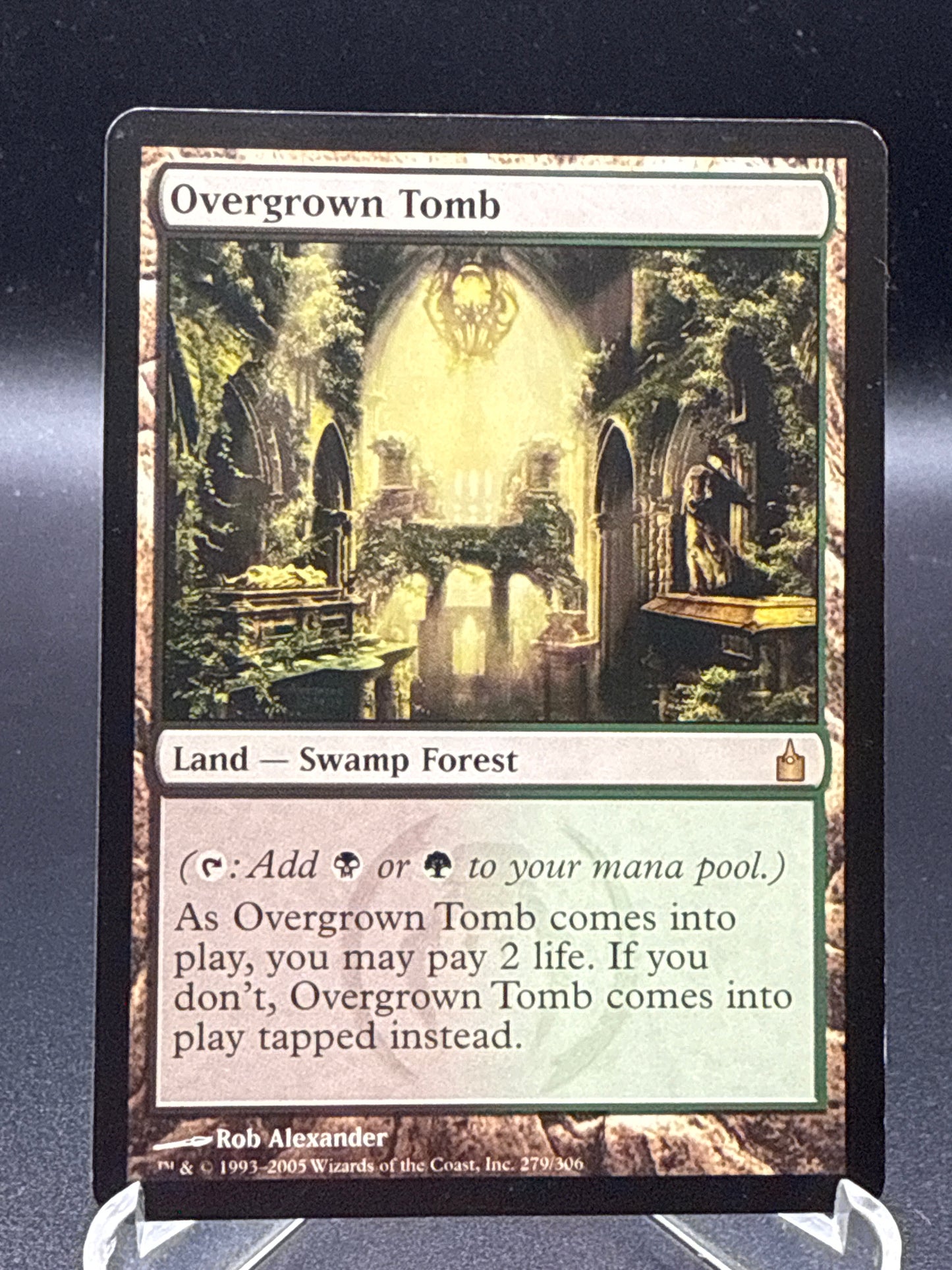 MTG TCG: Overgrown Tomb - Ravnica: City of Guilds (RAV)