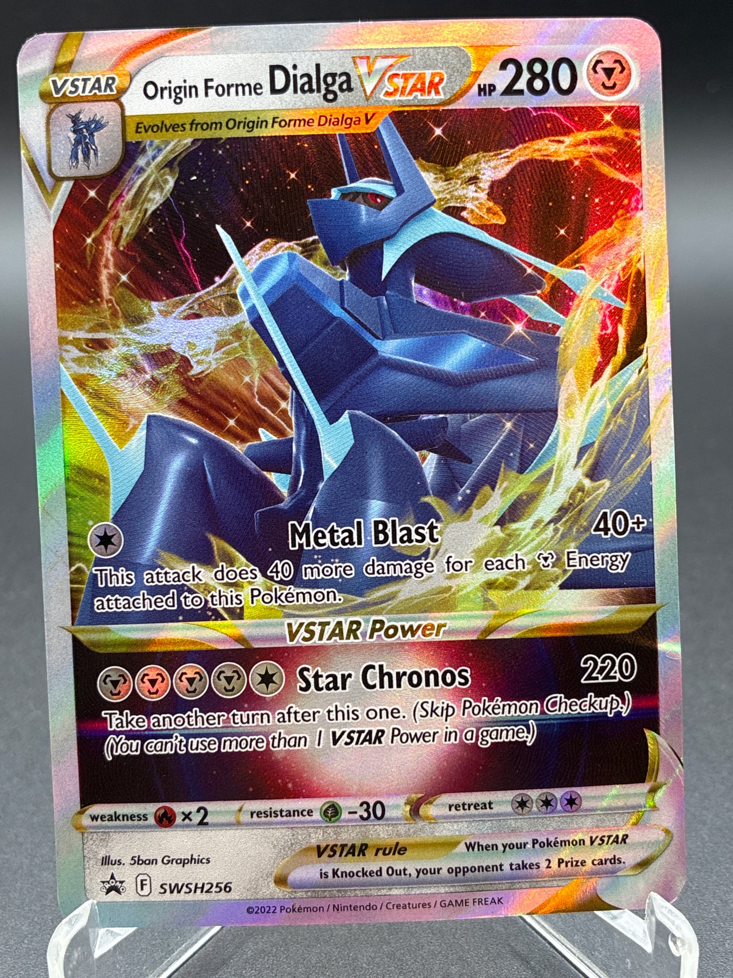 Pokémon TCG: Origin Forme Dialga VSTAR -SWSH256: Sword & Shield Promo Cards