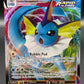 Pokémon TCG: 2021 Vaporeon VMAX 030/203 SWSH: Evolving Skies