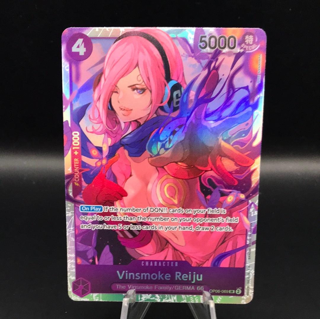 One Piece TCG: Vinsmoke Reiju OPO6-069 SR Wings of the Captain