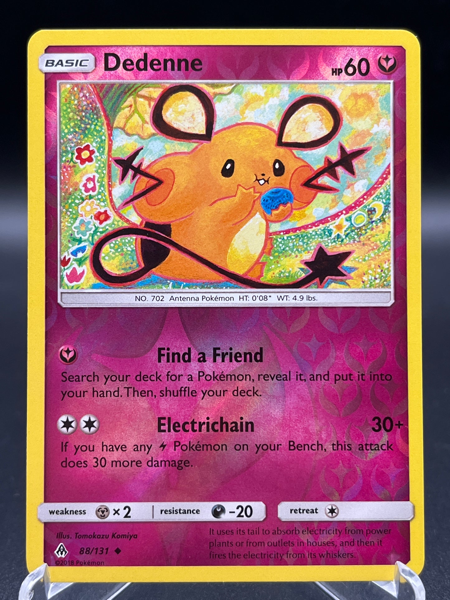 Pokémon TCG: 2018 Dedenne 88/131 - SM: Forbidden Light