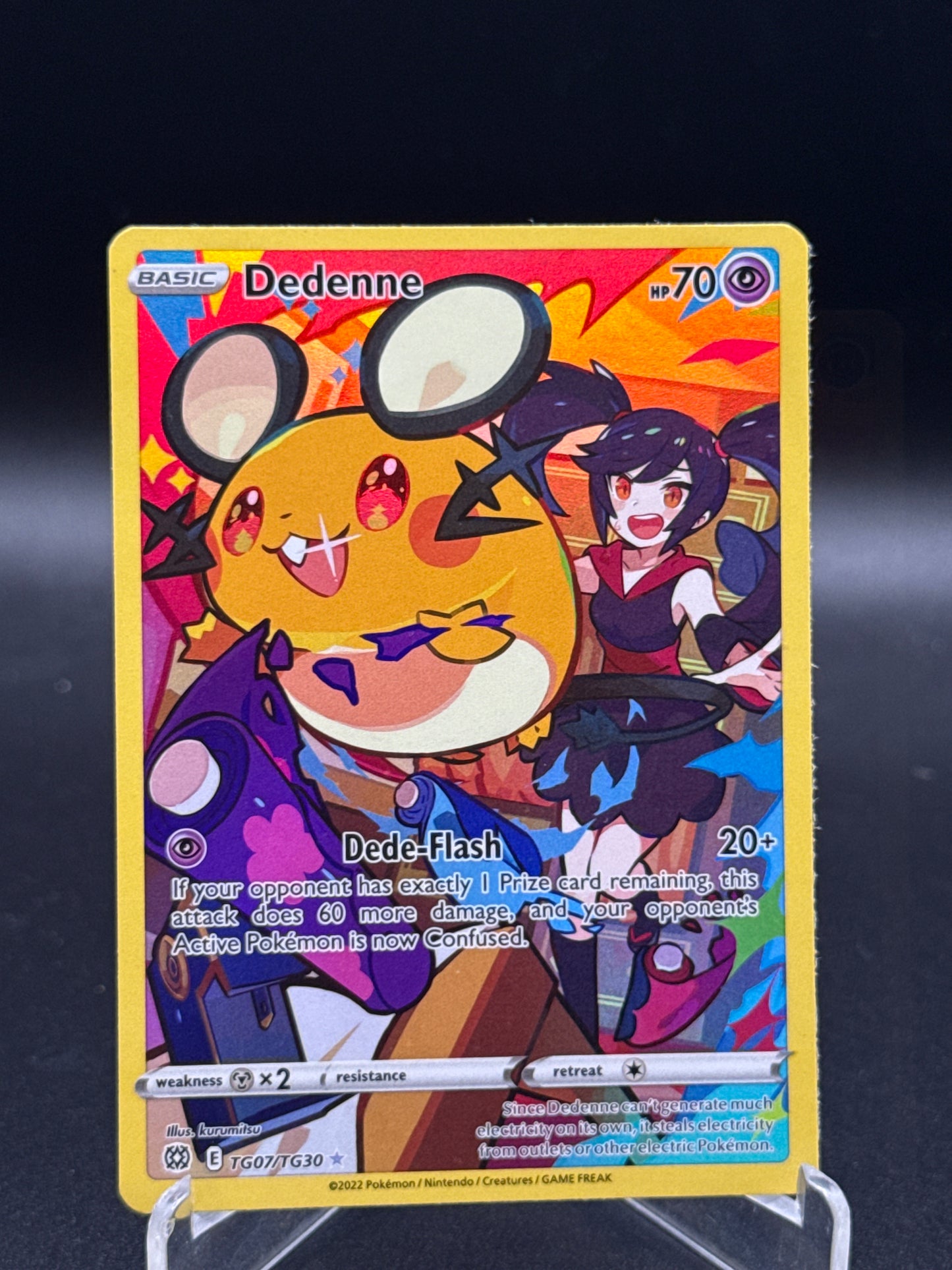 Pokémon TCG: 2022 - Dedenne - TG07/TG30 - SWSH: Brilliant Stars