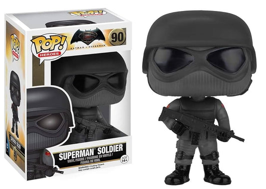Funko PoP! Heroes: Batman v Superman - Superman Soldier - 90