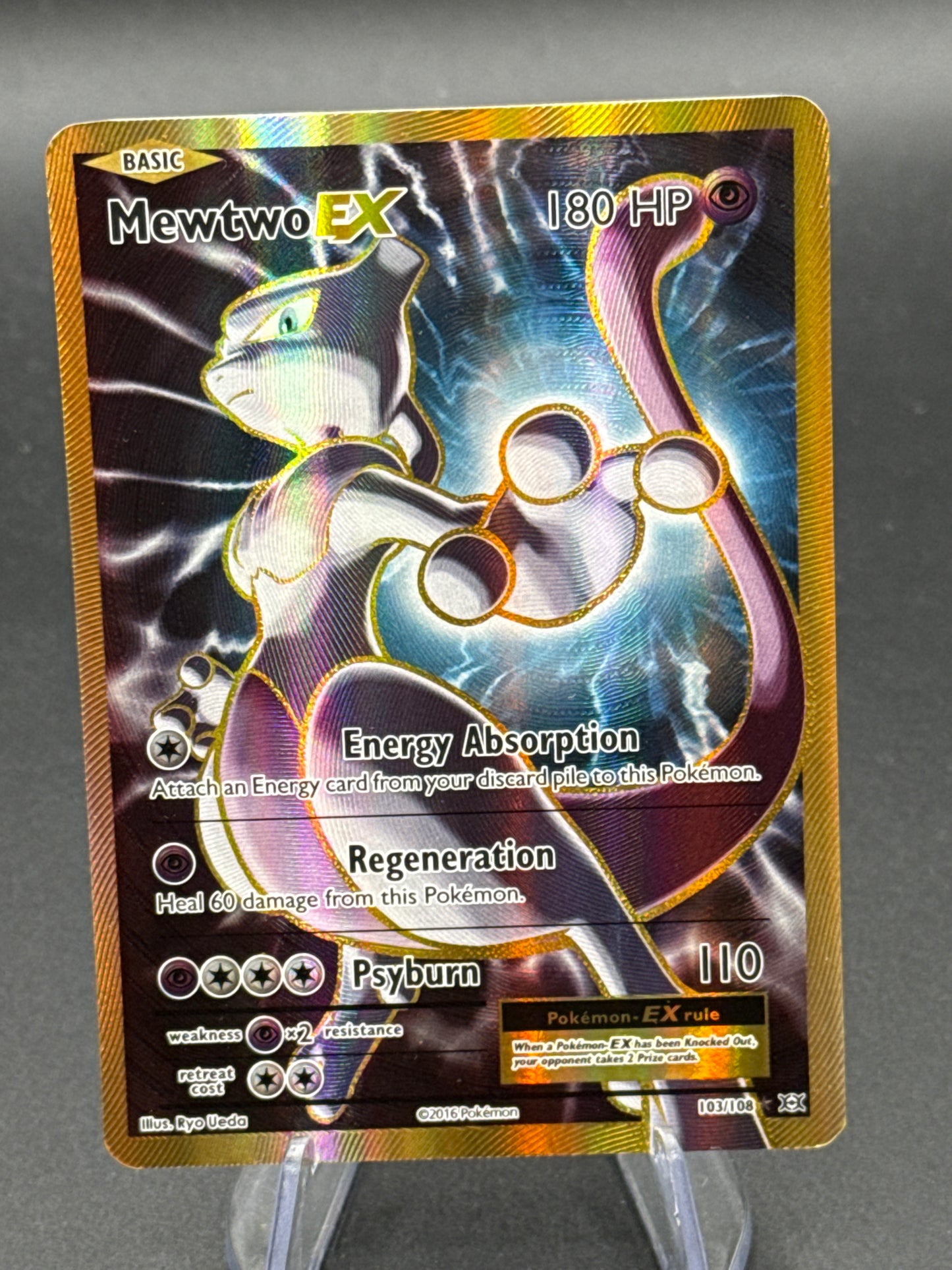 Pokémon TCG: 2016 Mewtwo EX - 103/108 - XY: Evolutions