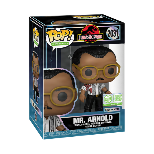 Funko PoP! Jurassic Park Mr. Arnold #2031 Limited Edition 5000pcs Samuel L. Jackson