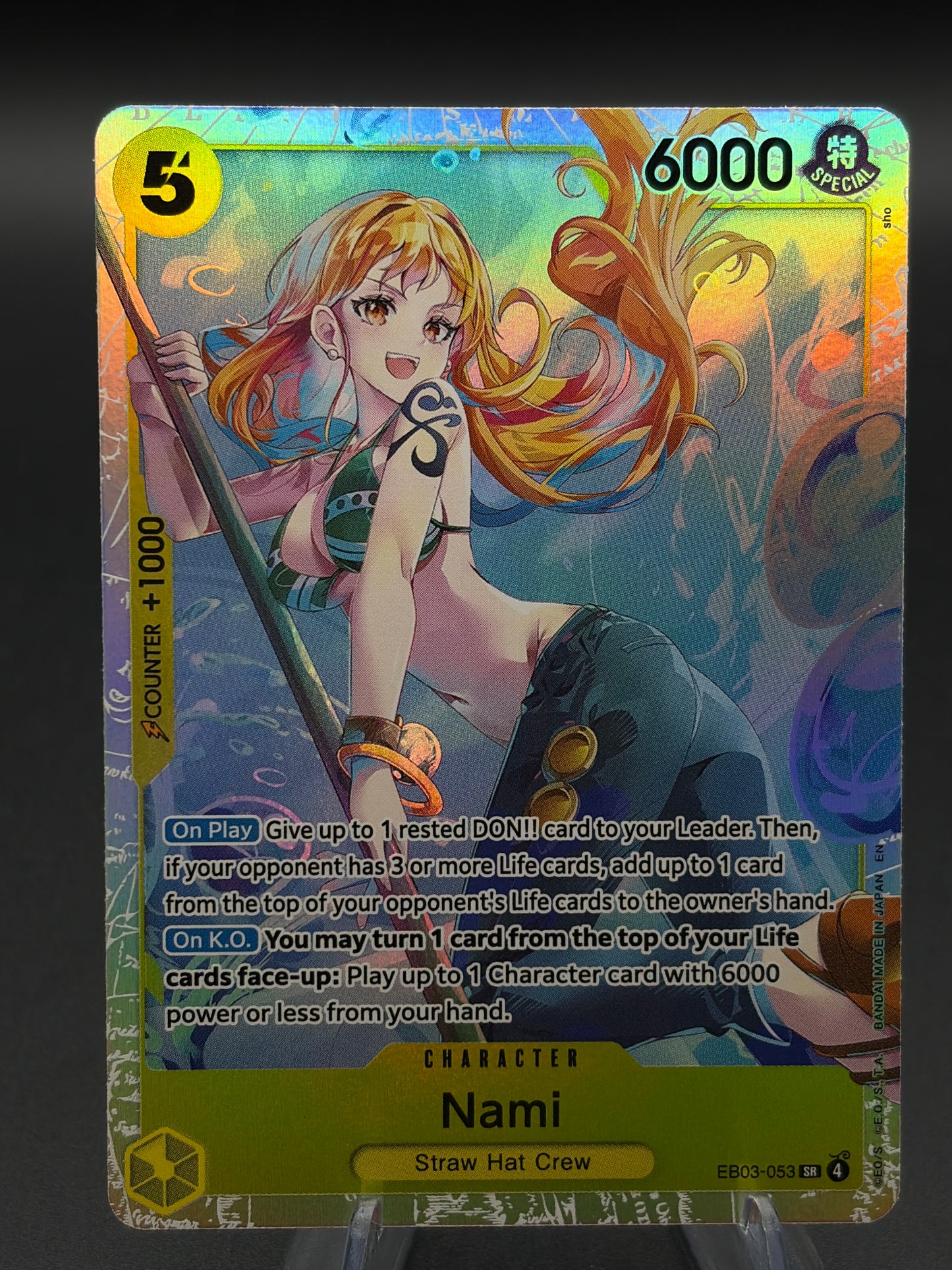 One Piece TCG: Nami EB03-053 Extra Booster:  Heroines Edition