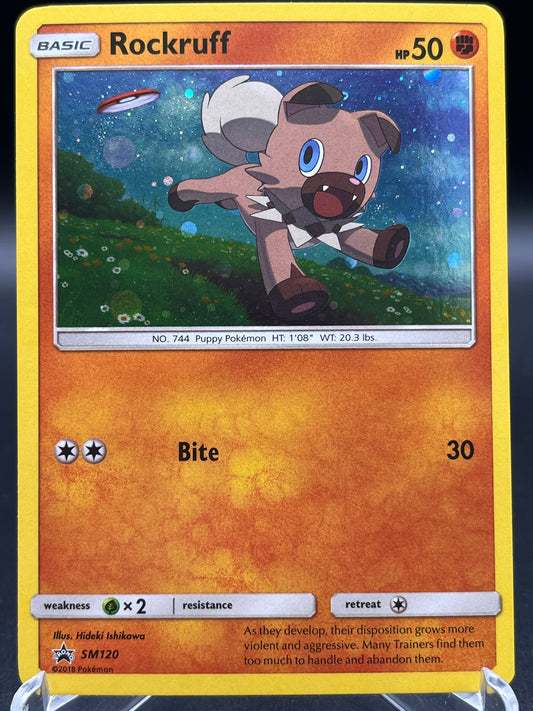 Pokémon TCG: 2018 Rockruff - SM120 - SM Promos