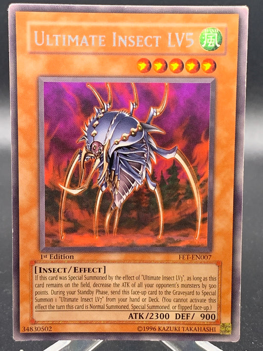 Yu-Gi-Oh! TCG Ultimate Insect LV5 FET-EN007 - Flaming Eternity