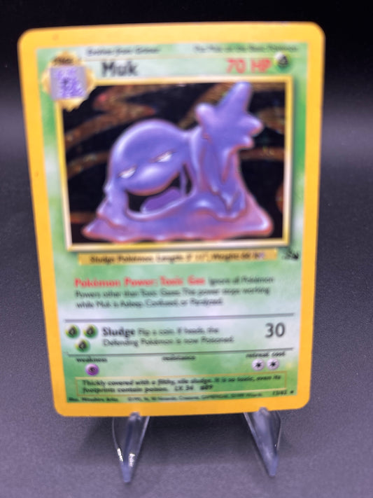 Pokémon TCG: 1999 - Muk 13/62 -  Fossil Holo -DMG
